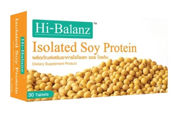 อาหารเสริมเพื่อสุขภาพผู้สูงอายุ Hi-Balanz Isolated Soy Protein