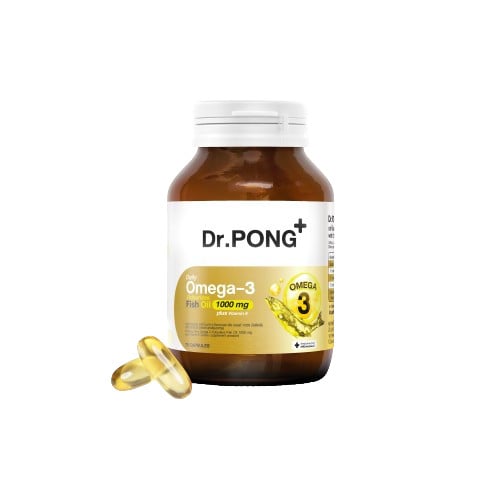 อาหารเสริมเพื่อสุขภาพของวัยรุ่น Dr.PONG Daily Omega-3