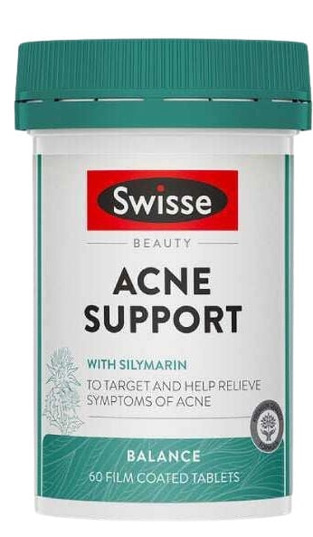 อาหารเสริมลดสิวผด Swisse Beauty Acne Support