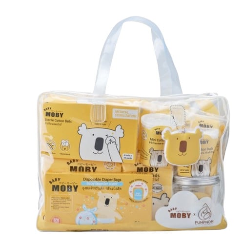 ชุดของขวัญเด็กแรกเกิด Baby Moby (เบบี้ โมบี้)