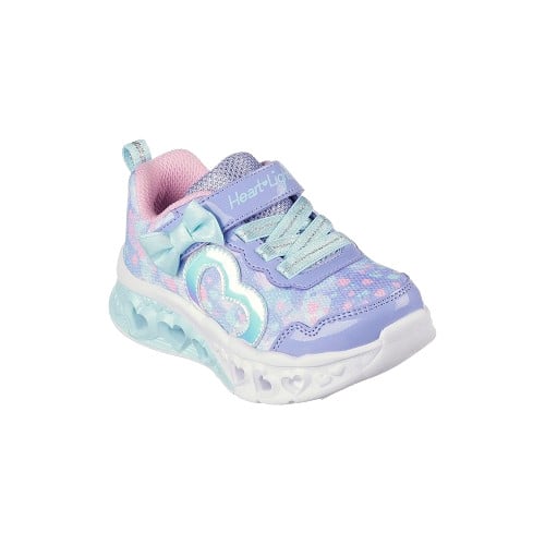 รองเท้าผ้าใบเด็ก Skechers Girls Flutter Heart Lights Shoes