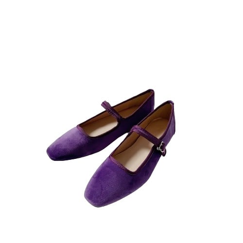 WEAR.SOUL รุ่น Velvet Mary Jane Flat Shoes