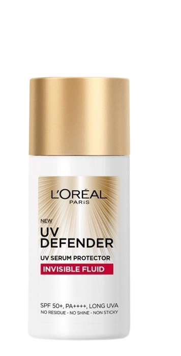 L'OREAL UV Defender Invisible Fluid SPF50+ PA++++ LONG UVA