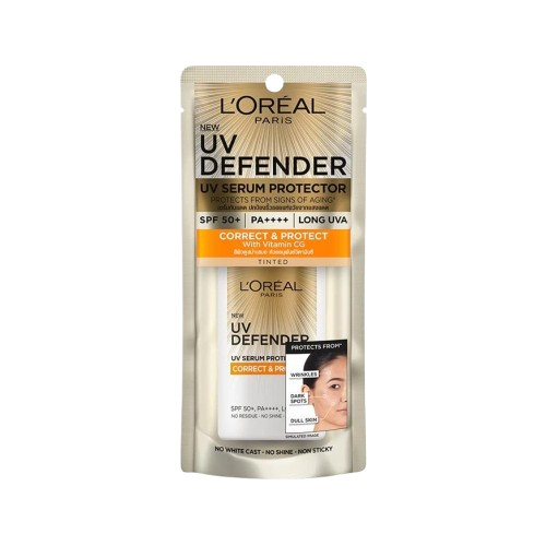 L'OREAL UV Defender Correct & Protect SPF50+ PA++++ LONG UVA