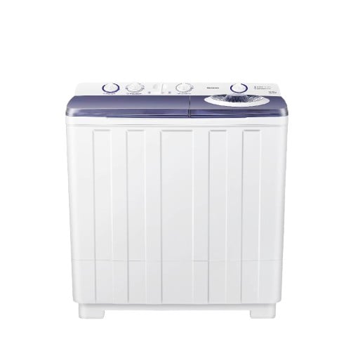 เครื่องซักผ้า Hisense 14 kg เครื่องซักผ้าฝาบนสองถัง สีขาวรุ่น WSRB1401W