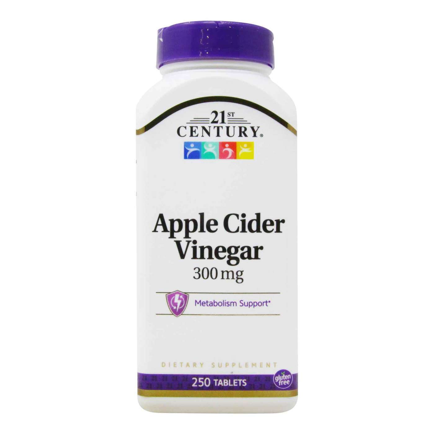 แอปเปิลไซเดอร์แบบเม็ด 21st Century Apple Cider Vinegar