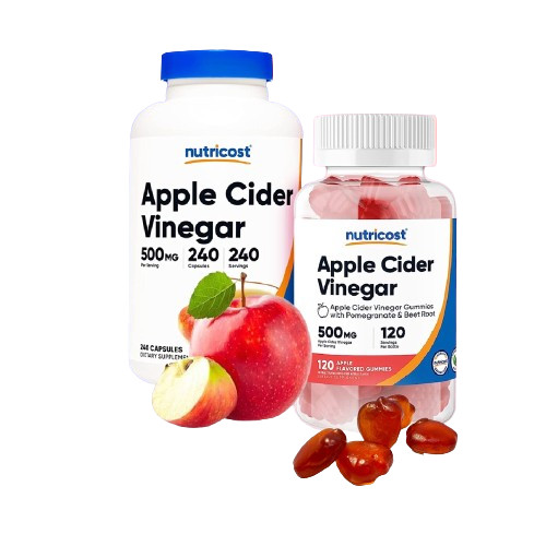 แอปเปิลไซเดอร์แบบเม็ด Nutricost Apple Cider Vinegar