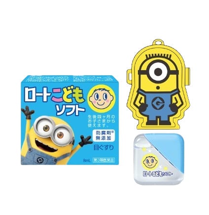 น้ำตาเทียมญี่ปุ่น Rohto Kodomo Soft Minions