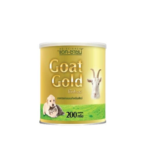 นมแพะผงสำหรับสุนัขยี่ห้อ AG-SCIENCE สูตร Goat Gold