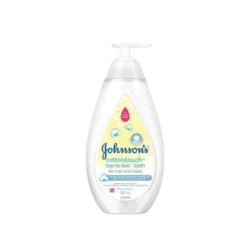 Johnson's Wash Cotton Touch Top To Toe Bath