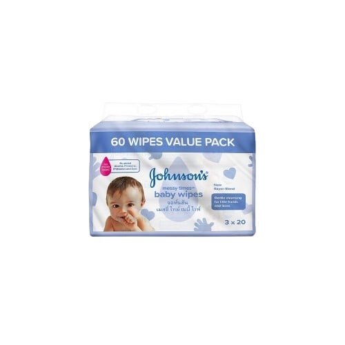 Johnson's Baby Messy Times Wipes