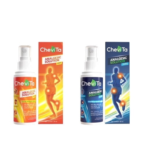 Chevita Analgesic Solution Spray HOT and COOL