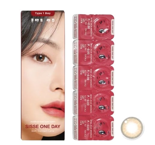 คอนแทคเลนส์รายวัน SISSE ONE DAY รุ่น Mini JeJe Bronze