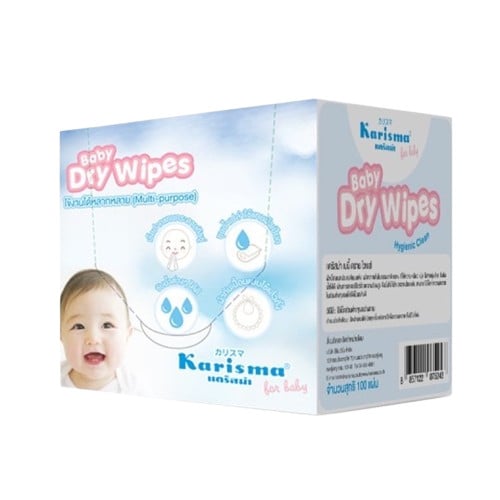 Karisma Dry Wipes ผ้าเช็ดฟันเด็กทารก