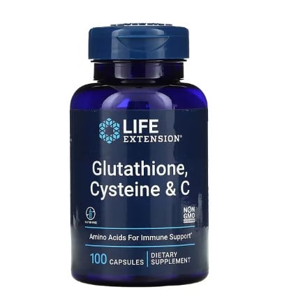 LIFE EXTENSION Glutathione Cysteine & C