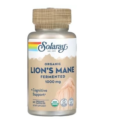 Solaray Organic Lion's Mane Fermented