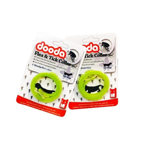 ปลอกคอกันเห็บหมัด ยี่ห้อ Dooda Flea & Tick Collar Pro