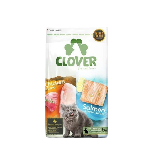 อาหารแมวเกรด Holistic ยี่ห้อ Clover (อาหารแมวเม็ด)