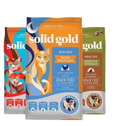 อาหารแมวเกรด Holistic ยี่ห้อ Solid Gold (อาหารแมวเม็ด)