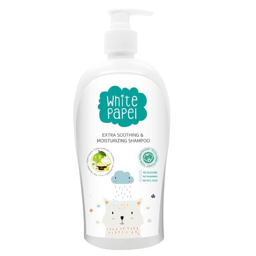 แชมพูเด็ก White Papel Extra Soothing & Moisturizing Shampoo