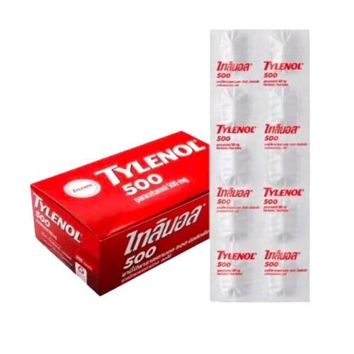 ยาสามัญประจำบ้าน หมวดหมู่ยาแก้ปวด แก้ไข้ Tylenol 500