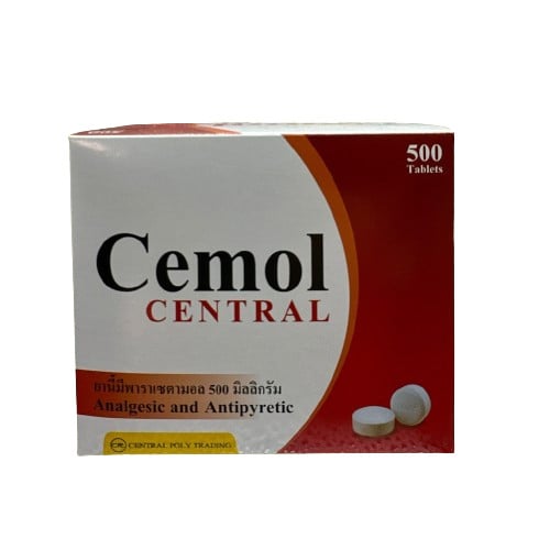 Cemol Central 500 mg (ซีมอล เซ็นทรัล 500 มก.)