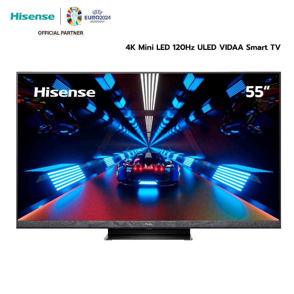 Hisense TV 55EU8H ทีวี 55 นิ้ว 4K 120Hz ULED
