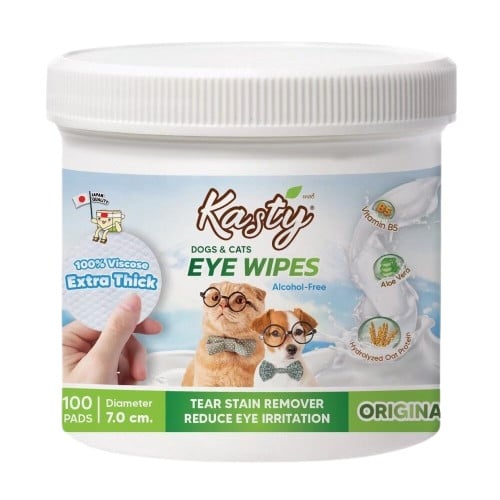 แผ่นเปียก Kasty Pet Eye Wipes