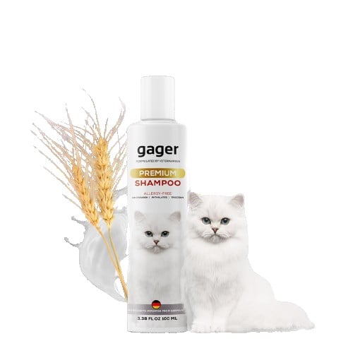 Gager (กาเจอร์) Cat Shampoo แชมพูอาบน้ำแมว
