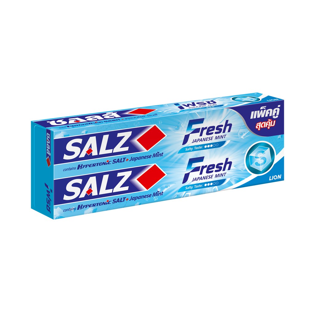 ยาสีฟันลดกลิ่นปาก Salz Fresh Japanese Mint