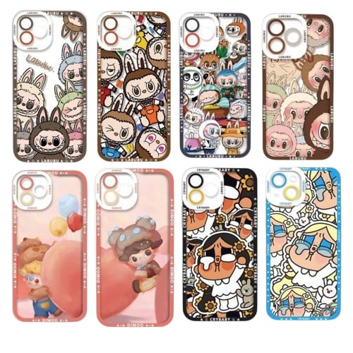 เคสโทรศัพท์ลายลาบูบู้แบบใส