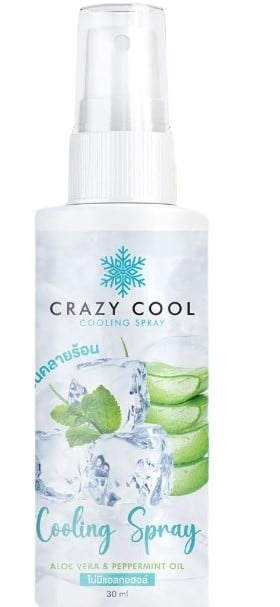 สเปรย์เย็น Crazy Cool Cooling Spray