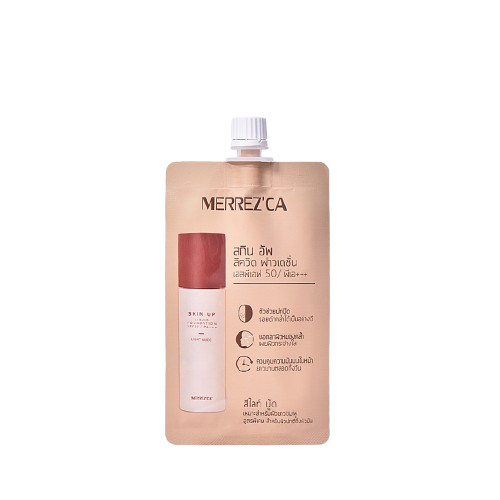 รองพื้นเซเว่น (7-11) ยี่ห้อ Merrez'ca Skin Up Liquid Foundation