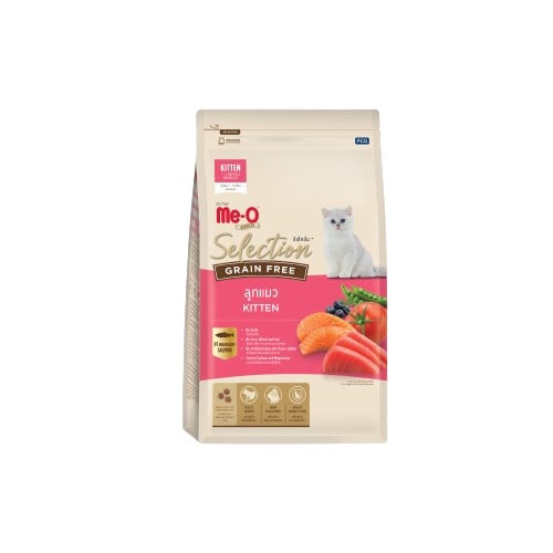 อาหารแมวมีโอ Me-O Gold Selection Grain Free Kitten (1.2 kg)