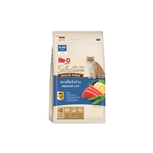 อาหารแมวมีโอ Me-O Gold Selection Grain Free Indoor Cat (1.2 kg)