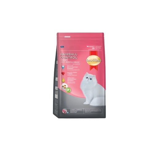 อาหารแมวสมาร์ทฮาร์ท SmartHeart Hairball Control Formula (2.8 kg)