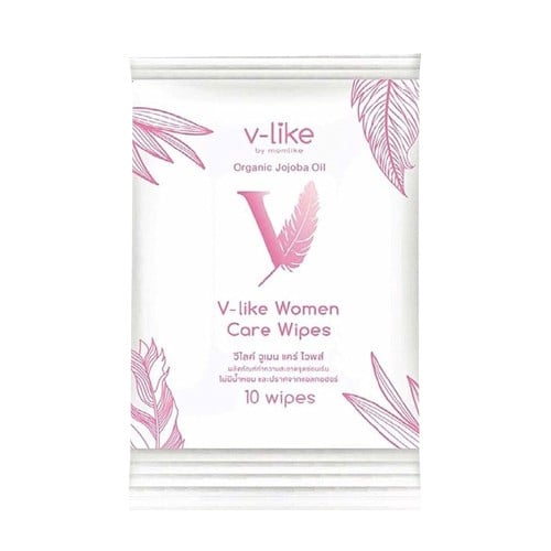 ทิชชู่เปียกสำหรับจุดซ่อนเร้น V-like Women Care Wipes