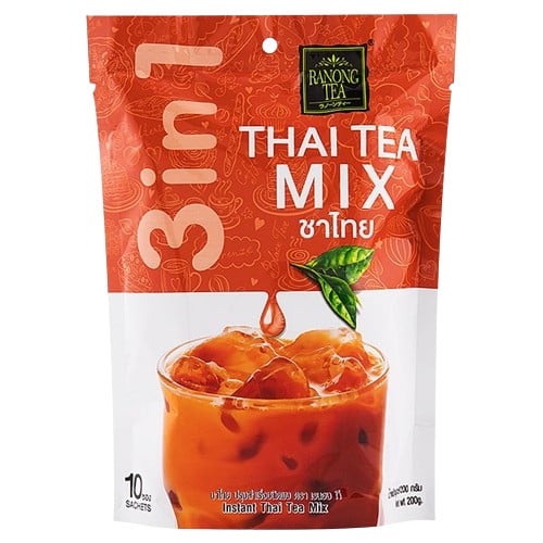 ชาไทย ยี่ห้อ เรนองที Ranong Tea 3 in 1 Thai Tea Mix