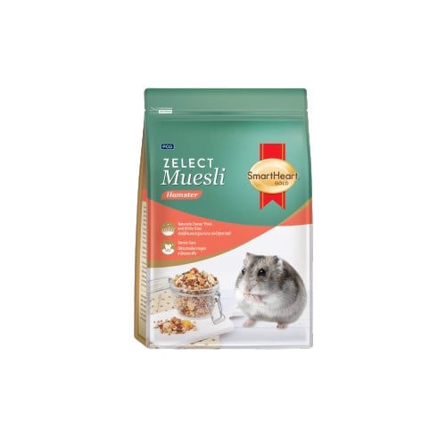 อาหารหนูแฮมสเตอร์ สมาร์ทฮาร์ท โกลด์ ซีเลกต์ มูสลี่ SmartHeart Gold Zelect Muesli