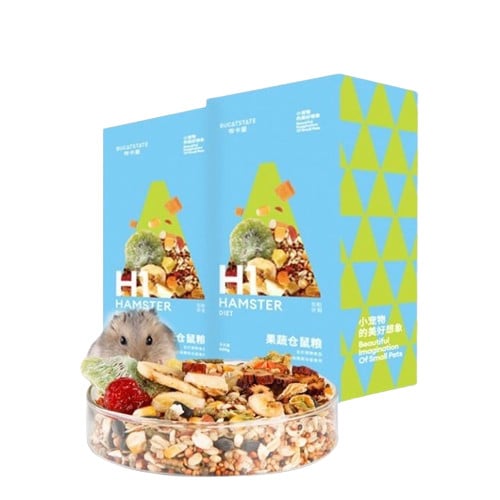 อาหารหนูแฮมสเตอร์ H1 บูแคทสเตท แฮมสเตอร์ ฟู้ด Bucatstate Hamster Food