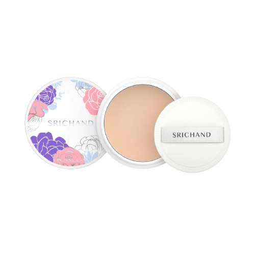 แป้งฝุ่นอัดแข็ง SRICHAND Bright and Bloom Skincare Powder