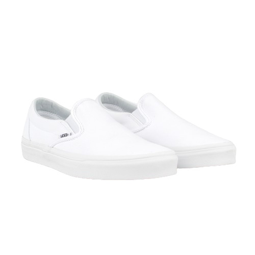 รองเท้าผ้าใบสีขาว แบรนด์ VANS Classic Slip-On