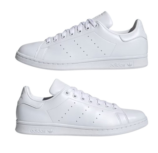 รองเท้าผ้าใบสีขาว แบรนด์ Adidas Stan Smith