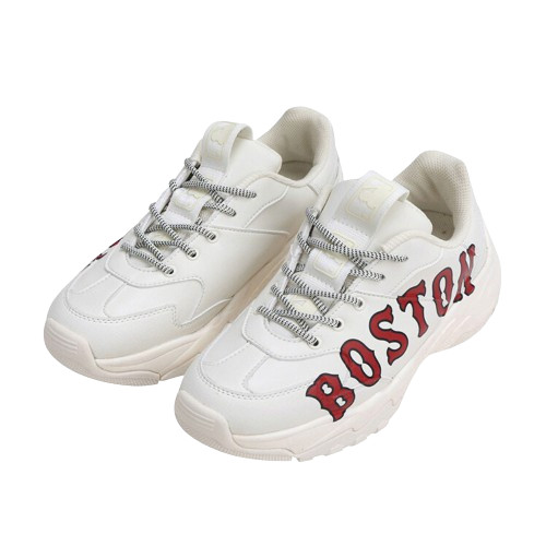 รองเท้าผ้าใบสีขาว แบรนด์ MLB Big Ball Chunky P Boston Red Sox