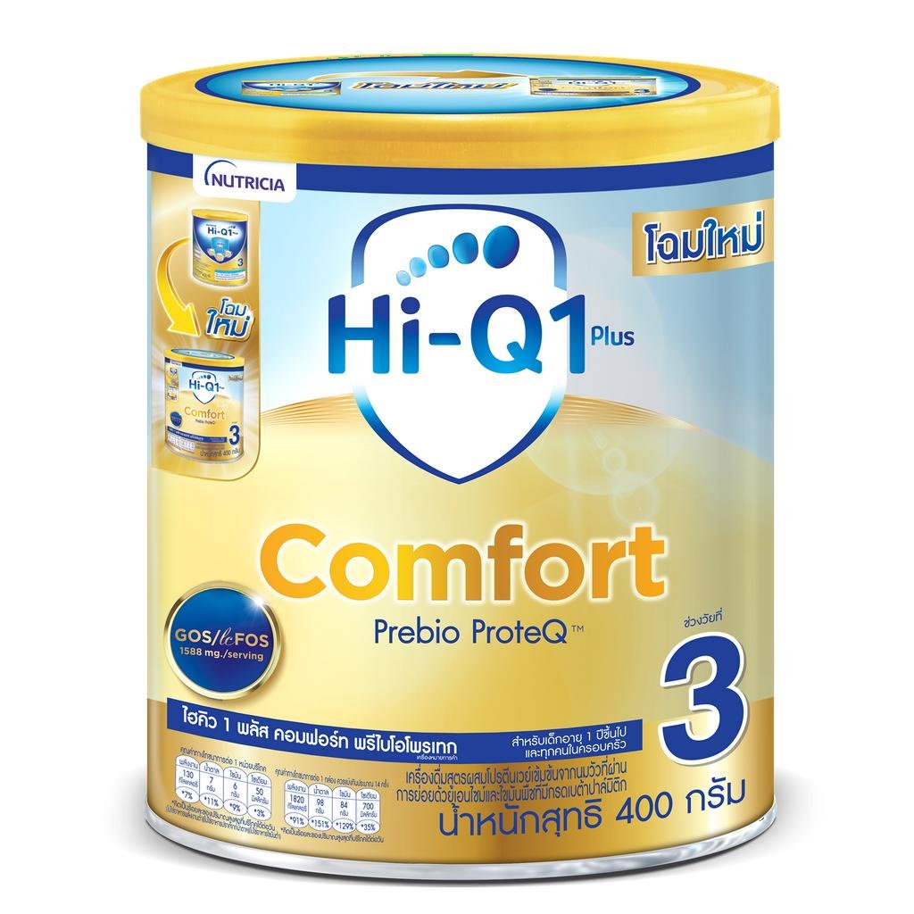 นมผง Hi-Q1 Plus Comfort Prebio ProteQ (นมไฮคิวสูตร3)