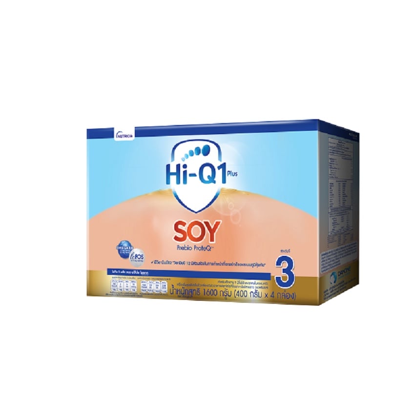 นมผง Hi-Q1 Plus Soy Prebio ProteQ (นมไฮคิวสูตร3)