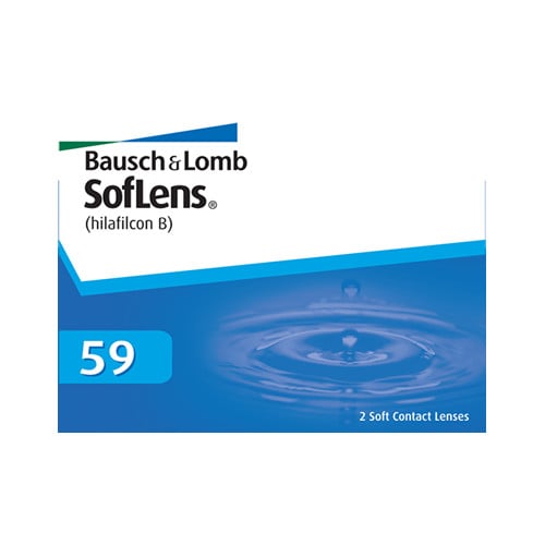 คอนแทคเลนส์รายเดือน Bausch & Lomb SofLens 59