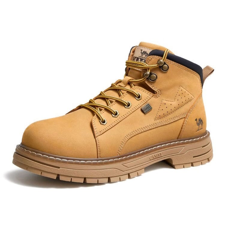 รองเท้าเดินป่า Camel Men's Spring Vintage Martin Boots