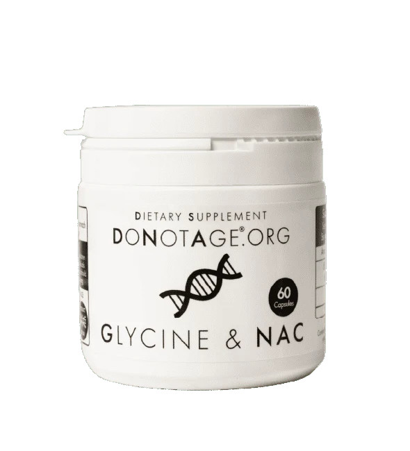 อาหารเสริม Do Not Age NAC (ขนาด 600 mg) &‌ Glycine (ขนาด 600 mg)