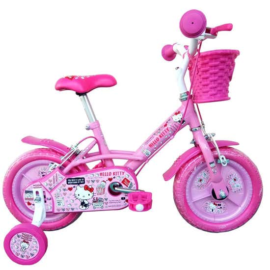 จักรยานเด็ก 12 นิ้ว ยี่ห้อ LA Bicycle (แอลเอ ไบซิเคิ้ล) รุ่น Hello Kitty